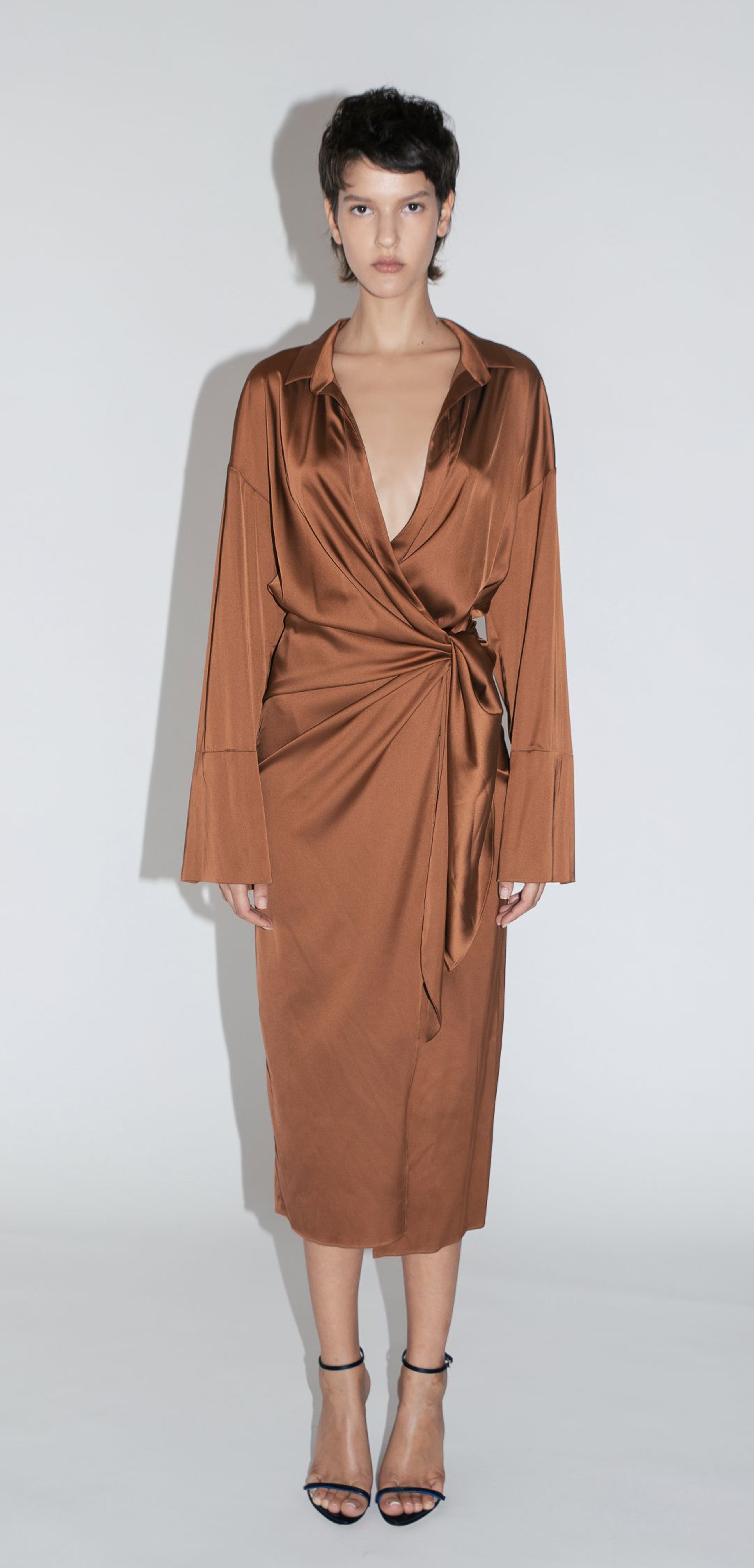 Gisele Dress - Bronze