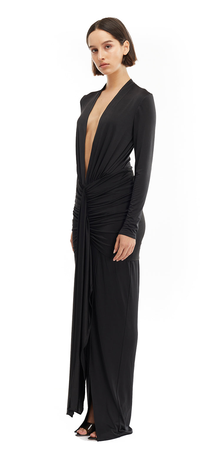 Inaya maxi dress- Black