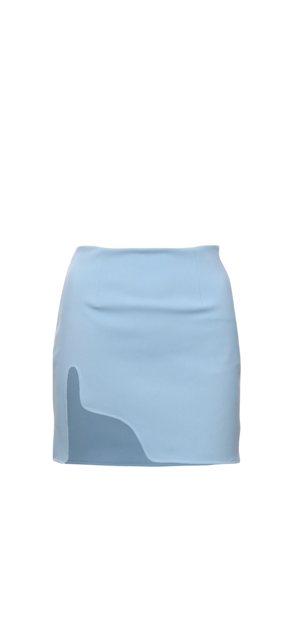 Liza Mini Skirt - Light Blue