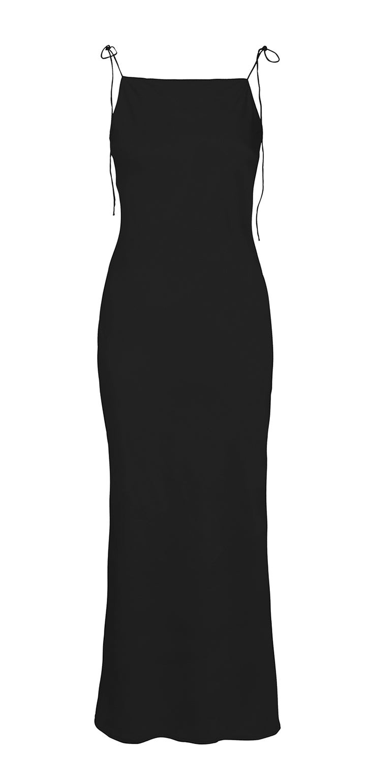 Donna Silk dress - Black