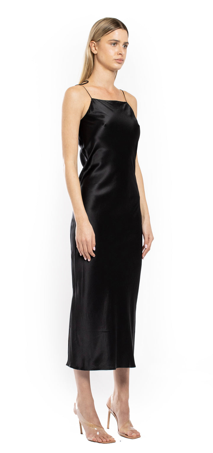 Donna Silk dress - Black