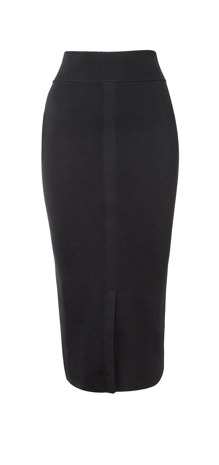 Kenza Knit Skirt - Black