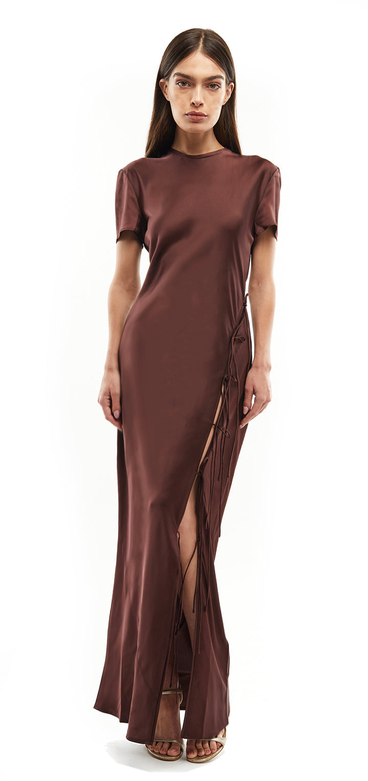 Vivian dress - Brown