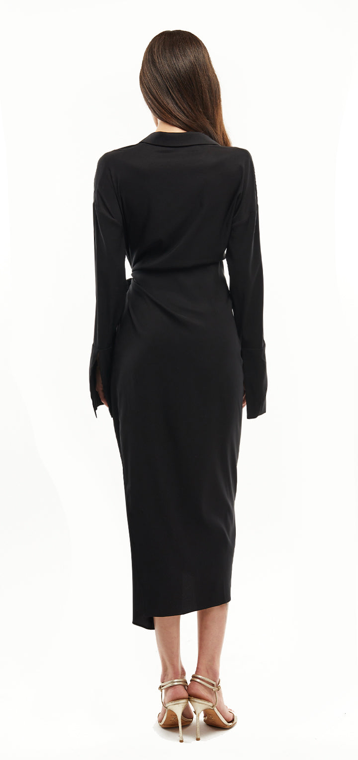 Gisele Dress - Mat Black